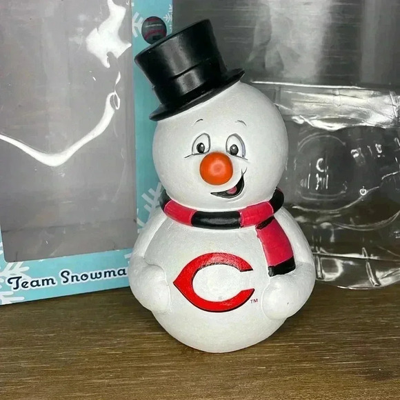 Team Snowman Forever Collectibles MLB Cincinnati Reds - Picture 1 of 10